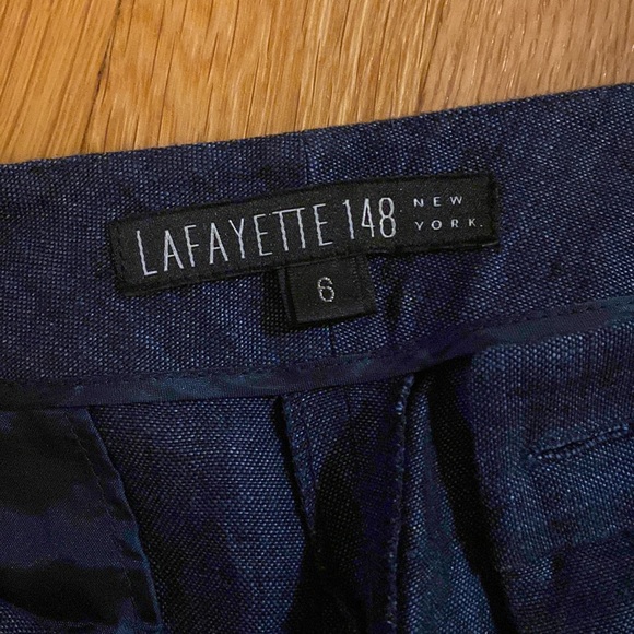 Linen Lafayette 148 Pants size 6 - Picture 2 of 4